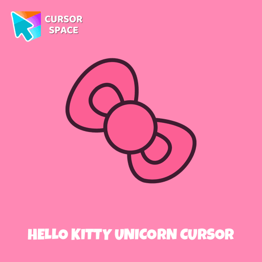 Hello Kitty Unicorn cursor pointer cursor